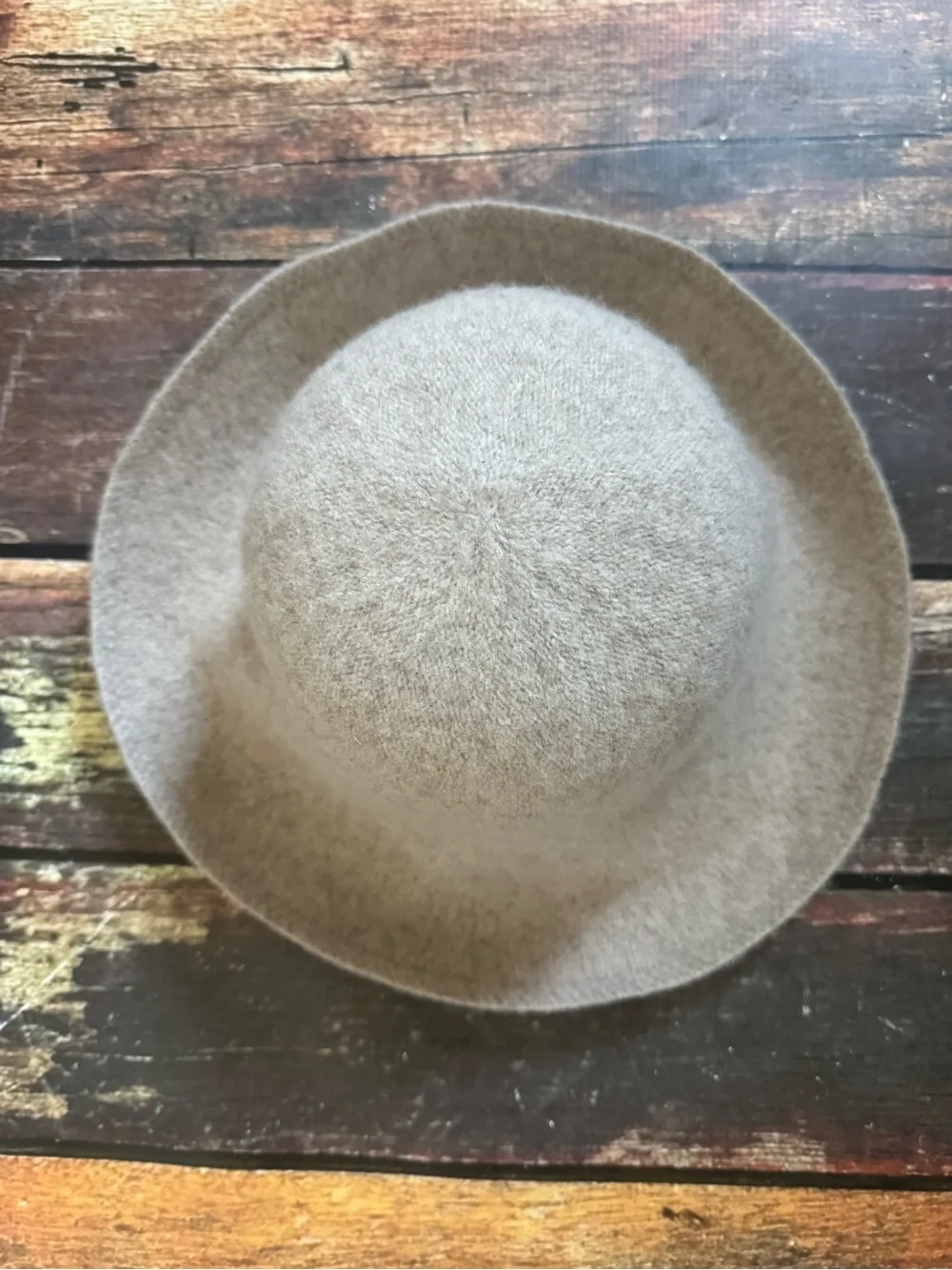 Universal Thread Wool Blend Bucket Hat Oatmeal Neutral